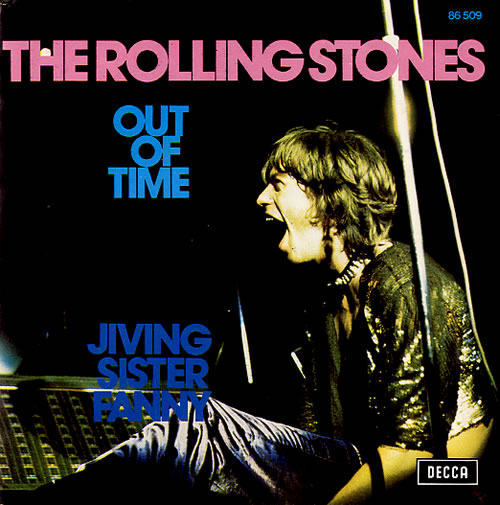 The Rolling Stones Out Of Time - VG French 7